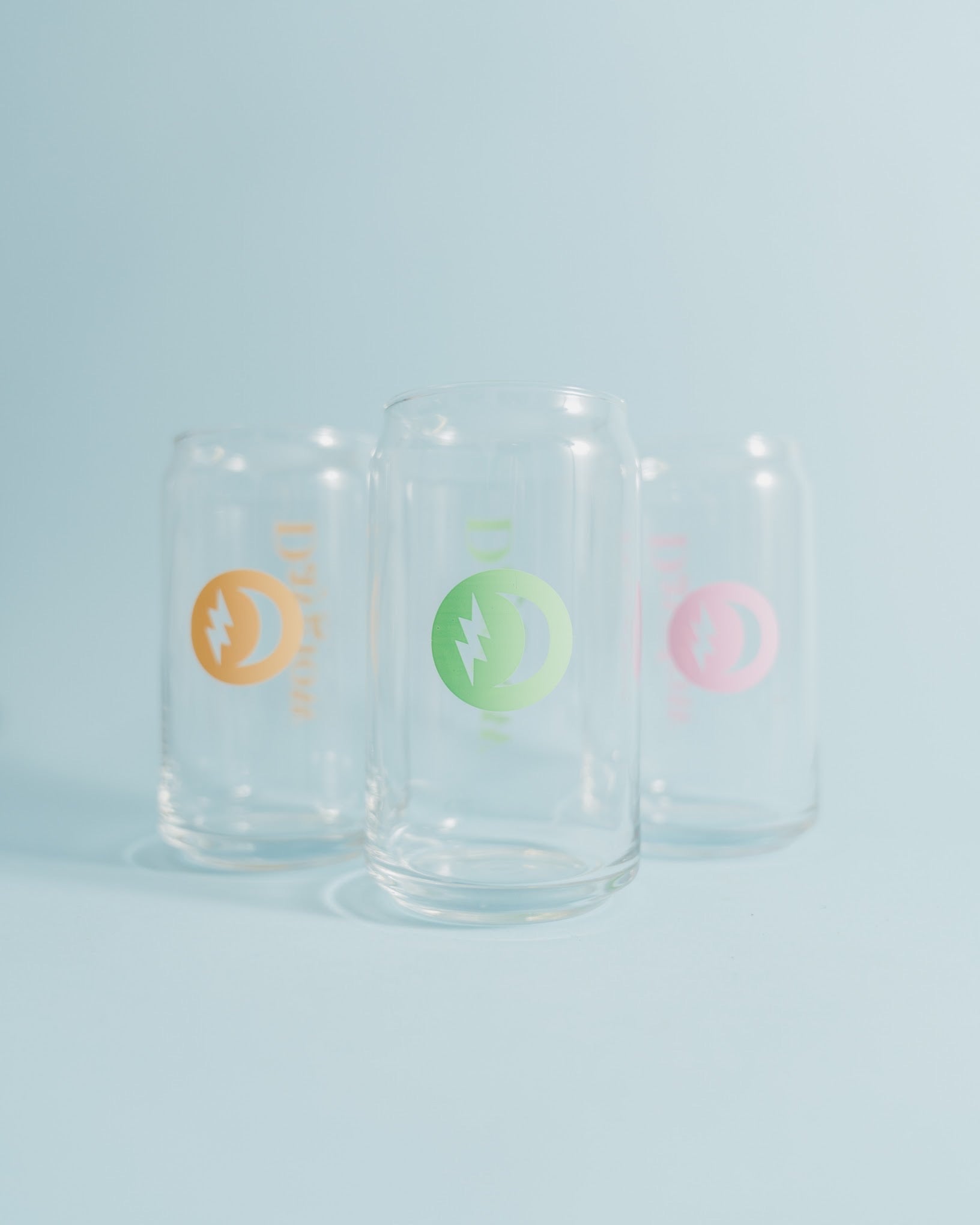 Dayglow Logo Glass Can