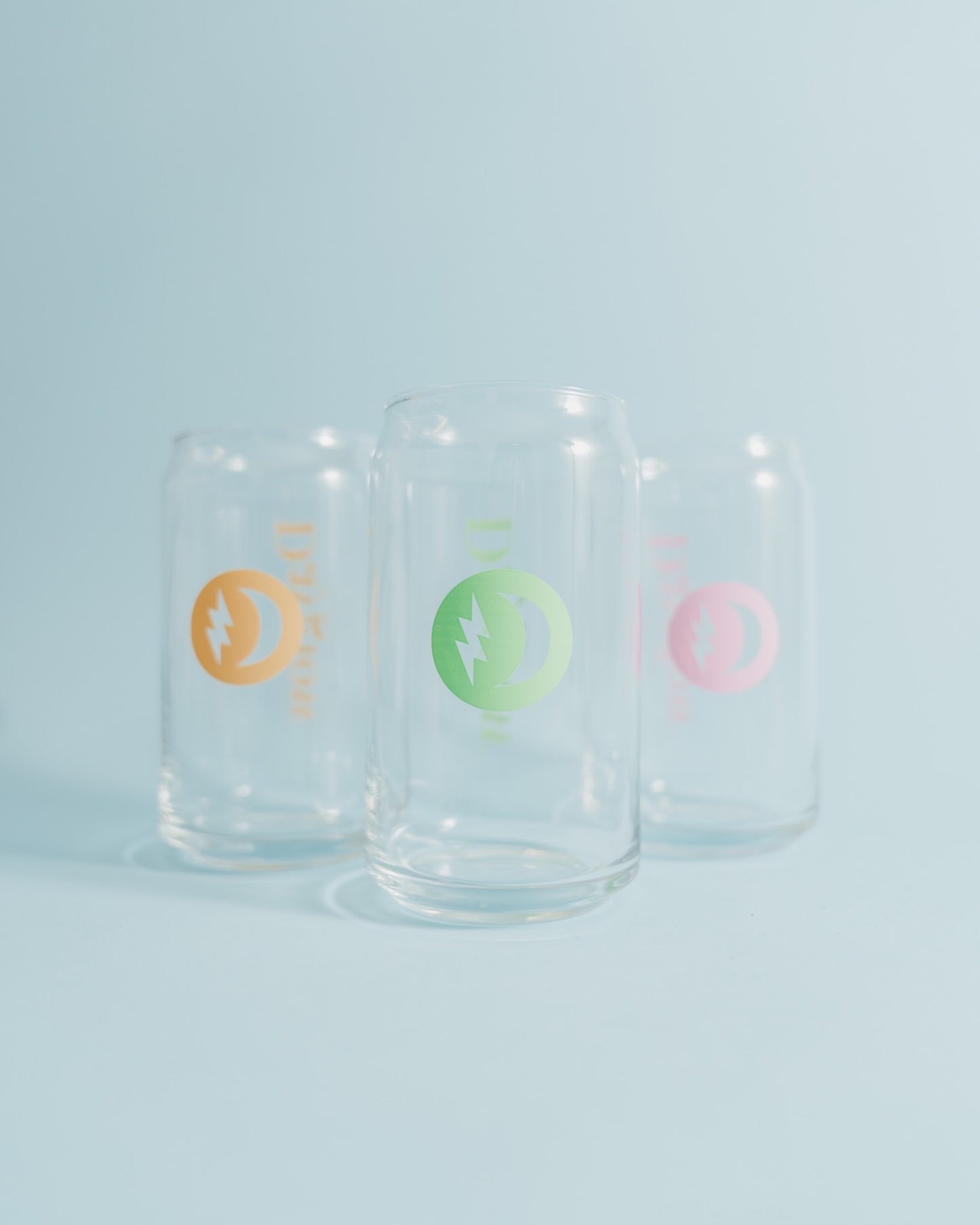 Dayglow Logo Glass Can